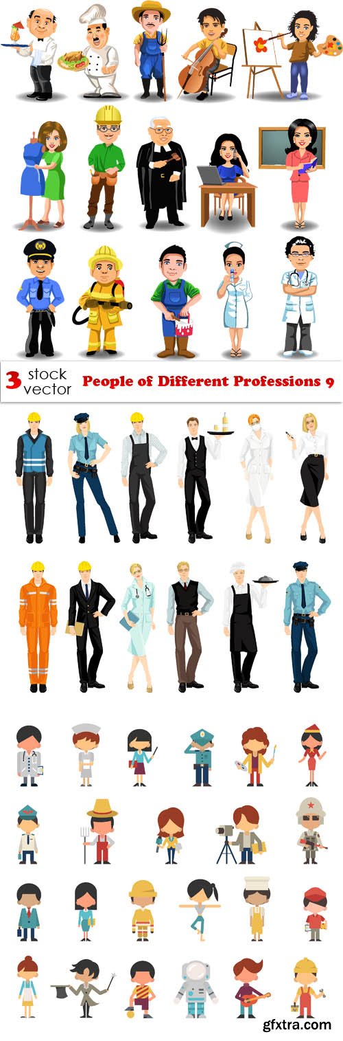 Vectors - People of Different Professions 9