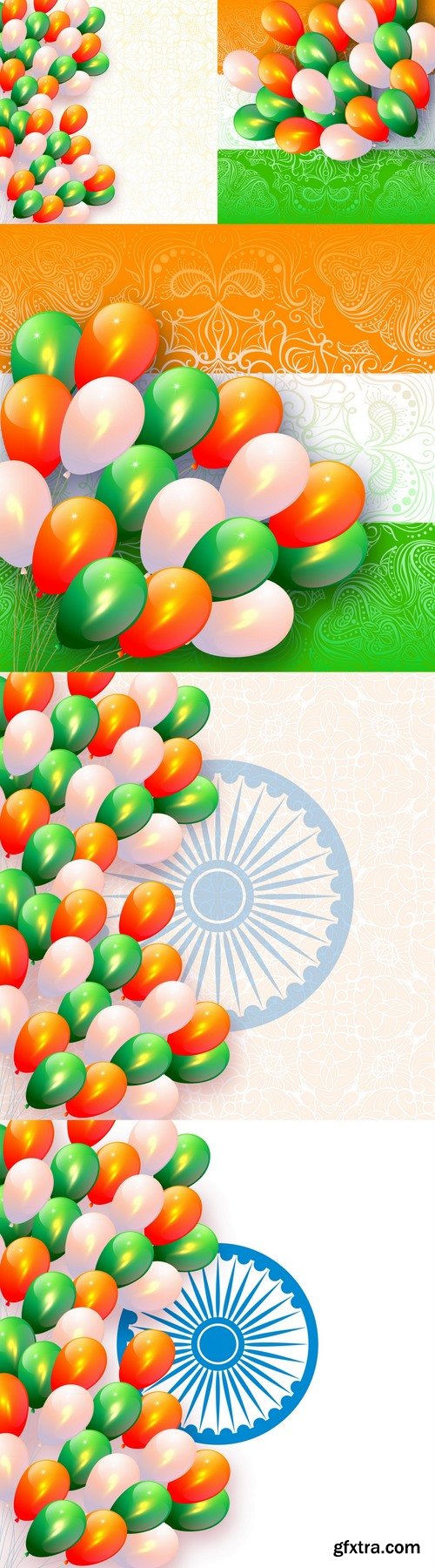 Indian flag colors. Independence Day