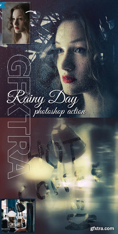 GraphicRiver - Rainy Day Photoshop Action 16710601