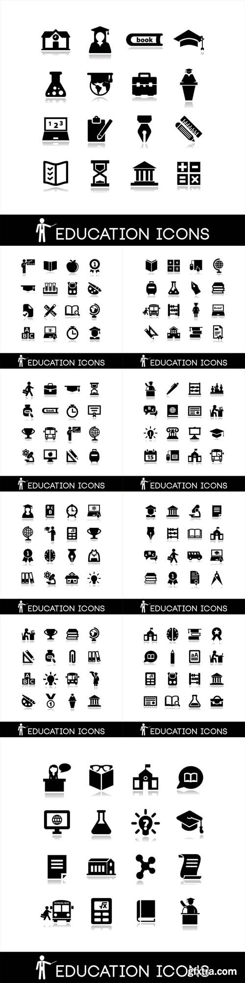 Vector Set - Education and Learning Icons
