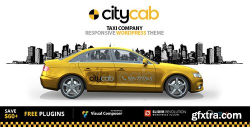 ThemeForest - CityCab v2.0.3 - Taxi Company & Taxi Firm WordPress Theme - 11002243