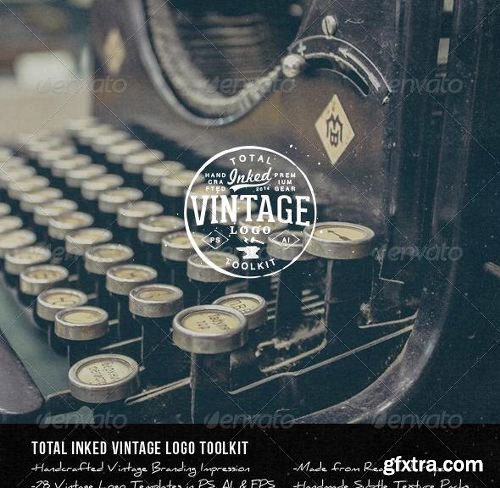 Graphicriver - Total Inked Vintage Logo Toolkit 8588658