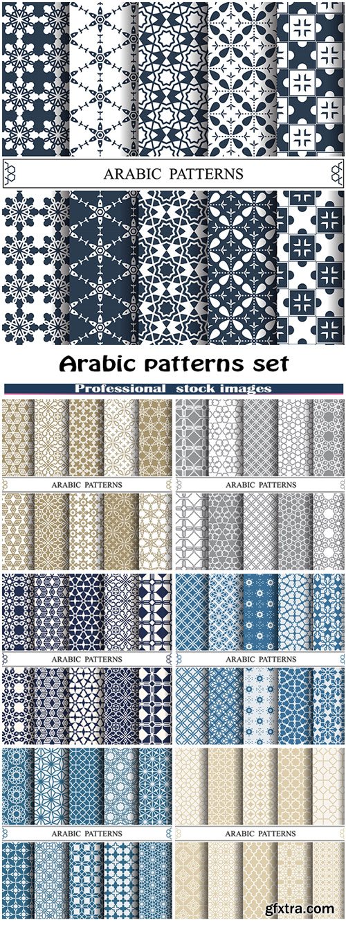 Arabic patterns set