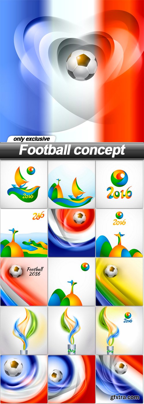 Football concept - 16 EPS