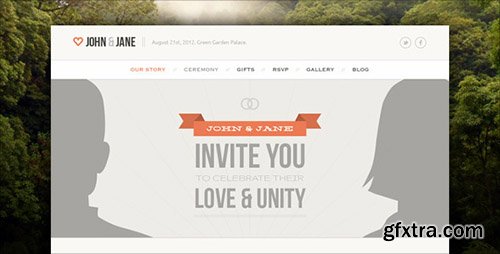 ThemeForest - Wedding v1.3.17 - Responsive Single Page WordPress Theme - 4573910