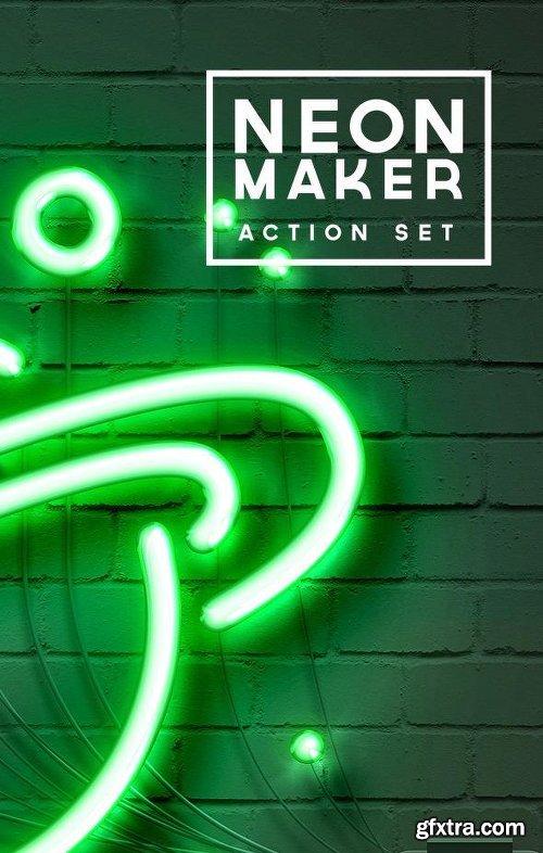 Graphicriver Neon Maker Action Set 10543643