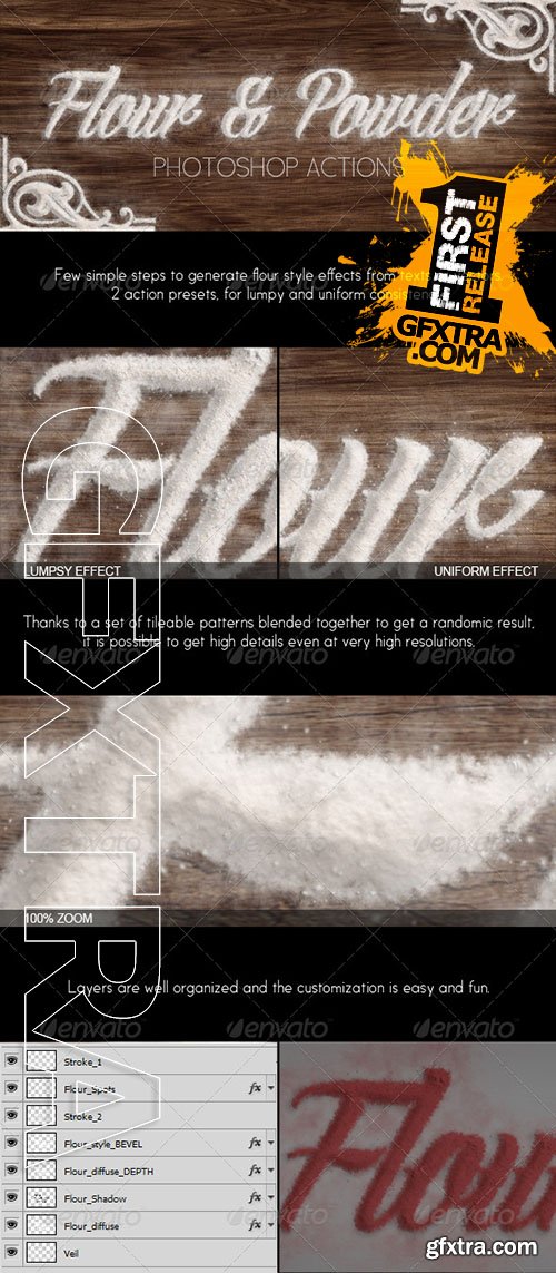 Graphicriver - Flour & Powder - Photoshop Actions 6712507