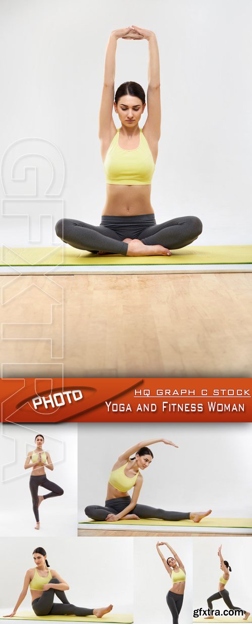 Stock Photo - Yoga and Fitness Woman