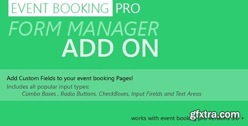 CodeCanyon - Event Booking Pro: Forms Manager Add on v1.8 - 6961692