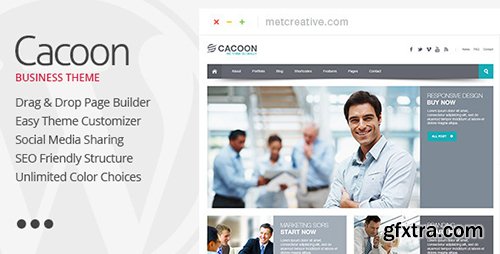 ThemeForest - Cacoon v3.0.3 - Responsive Business WordPress Theme - 5062757