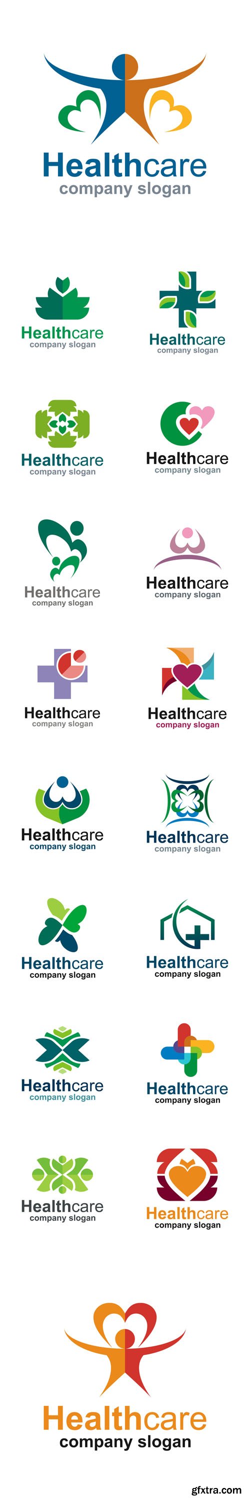Vector Set - Healthcare Logo Symbols