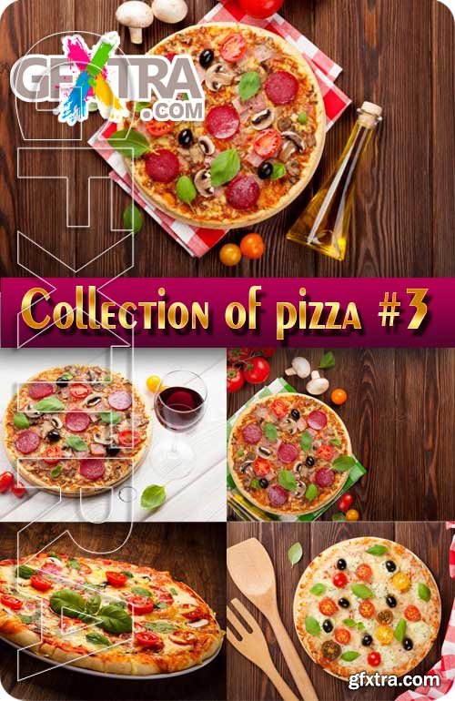 Food. Mega Collection. Pizza #3 - Stock Photo