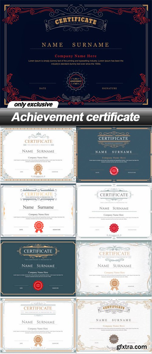 Achievement certificate - 9 EPS