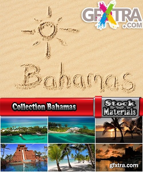Collection Bahamas beach resort sand sea landscape palm island 25 HQ Jpeg