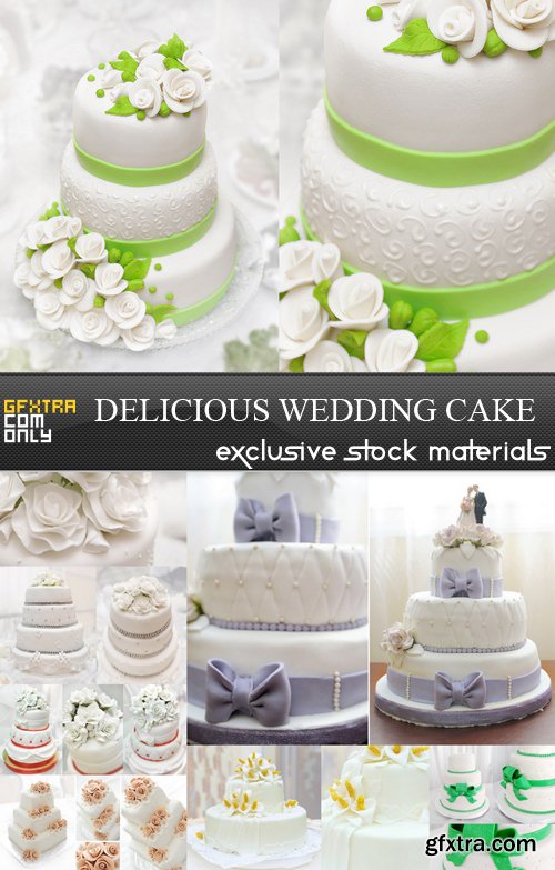 Delicious Wedding Cake 7xJPG