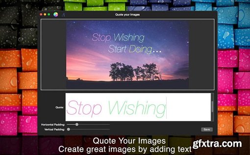 Quote your Images 1.2 (Mac OS X)