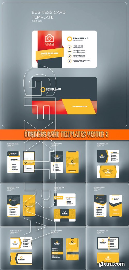 Business Card Templates vector 3