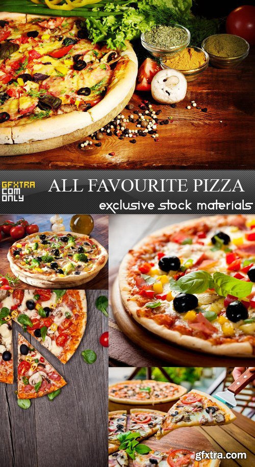 All Favourite Pizza - 5 UHQ JPEG