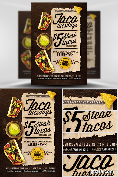Taco Tuesdays Flyer Template V2