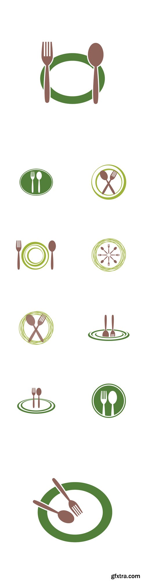 Vector Set - Restaurant Logo Templates