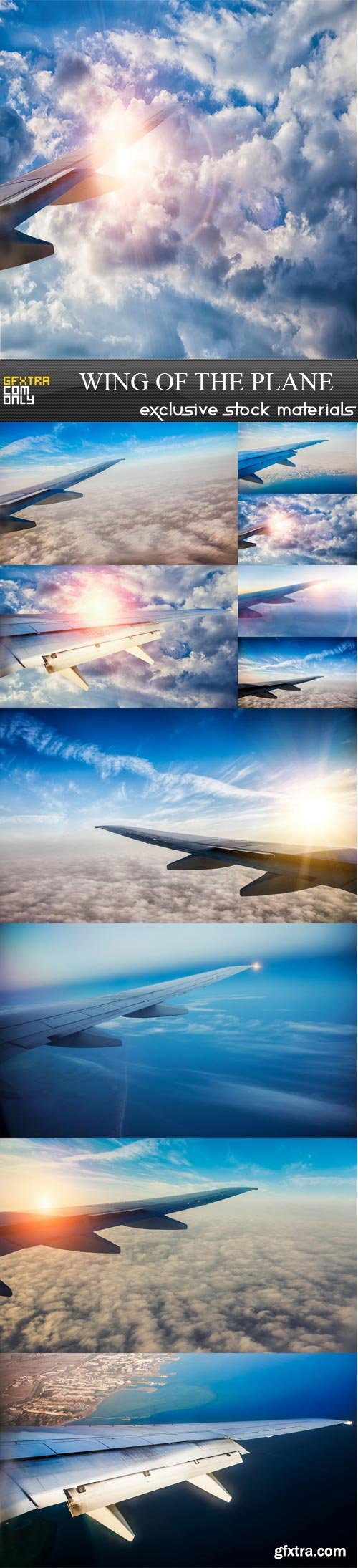 Wing of the plane, 10 UHQ JPEG