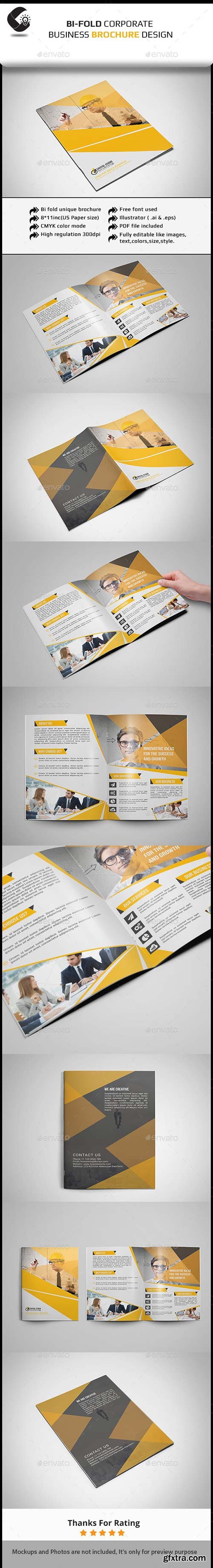 GraphicRiver - Corporate Brochure-4pages 11444534