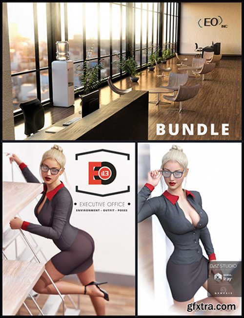 i13 Executive Environment, Outfit and Pose Bundle