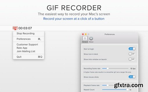 Gif Recorder - Record Your Screen V1.0 (Mac OS X)
