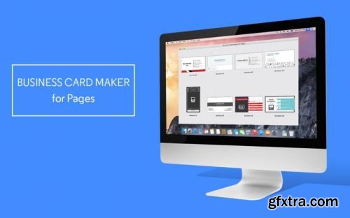 Business Card Maker for Pages 1.0 (Mac OS X)