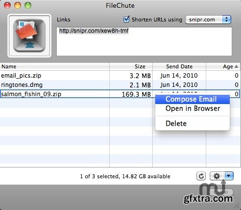 FileChute 4.6 (Mac OS X)