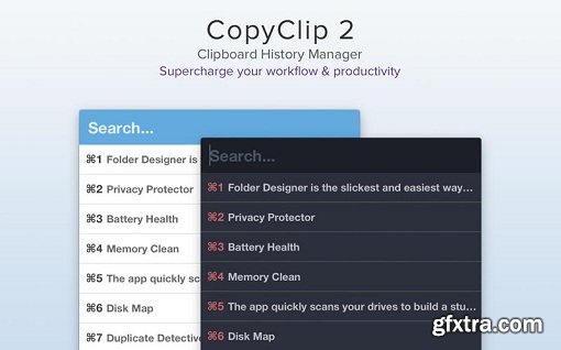 CopyClip 2.6 (Mac OS X)