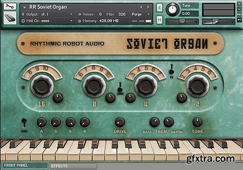 Rhythmic Robot Soviet Organ KONTAKT-0TH3Rside
