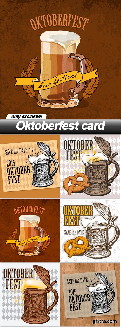 Oktoberfest card - 6 EPS