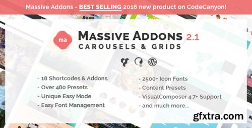CodeCanyon - Massive Addons for Visual Composer - Collections Pack v2.1.1 - 16978507