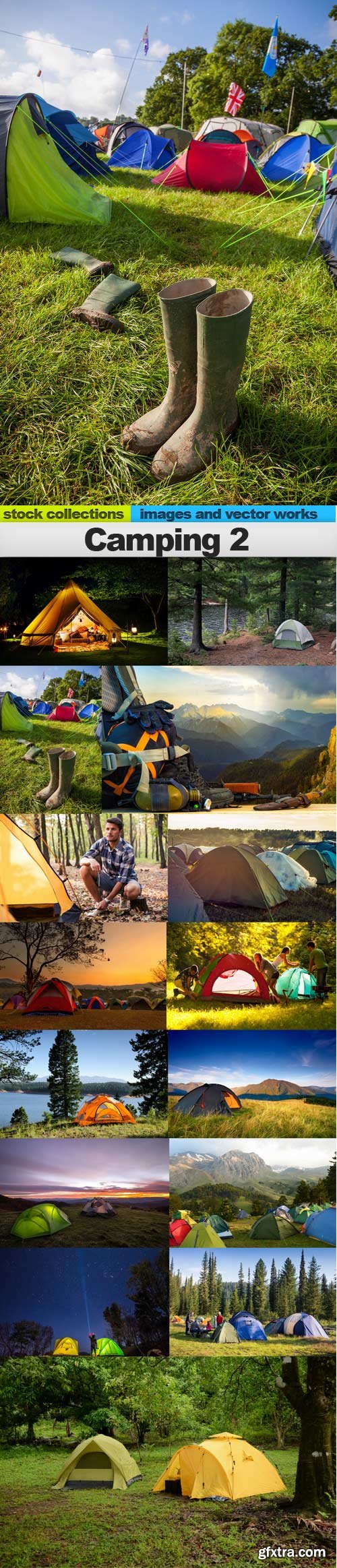 Camping 2, 15 x UHQ JPEG