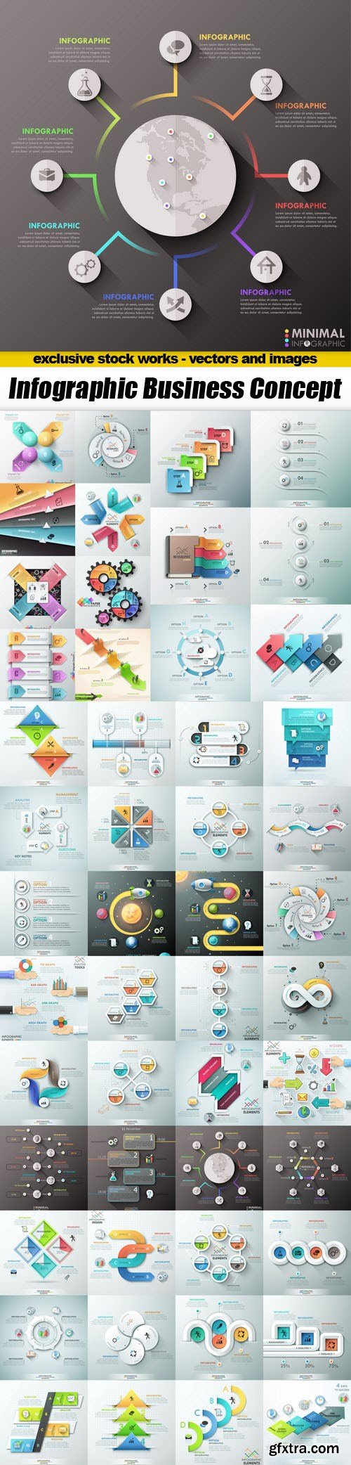 Infographic Business Concept - 50xEPS