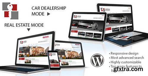 ThemeForest - OpenDoor v1.5.3 - Responsive Real Estate and Car Dealership - 3417587