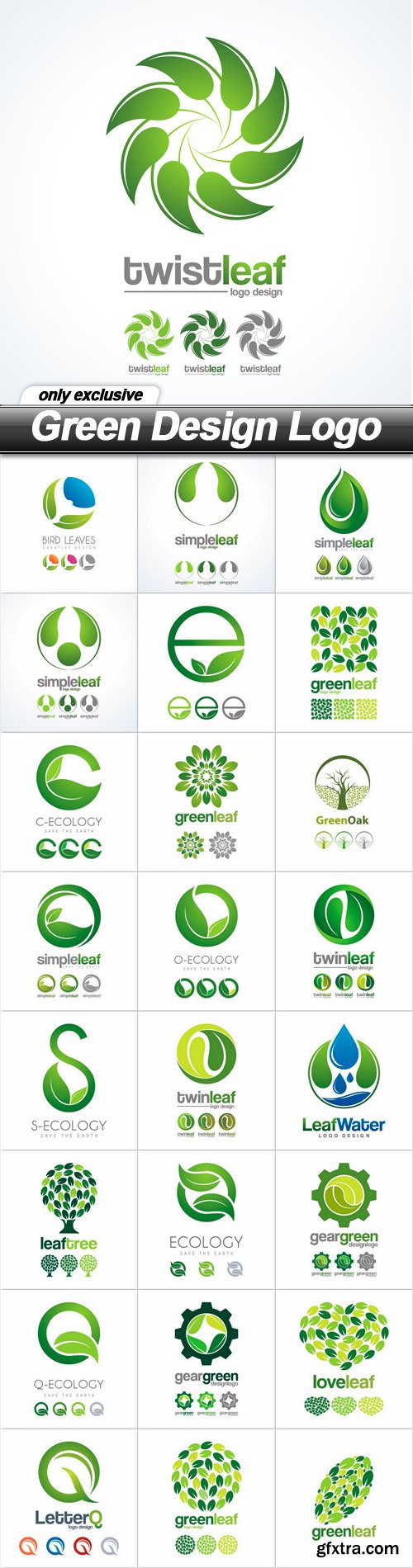Green Design Logo - 25 EPS
