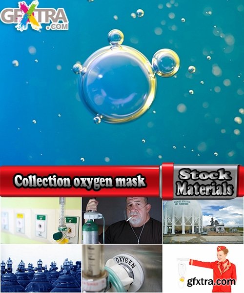 Collection oxygen mask help in case of poisoning 25 HQ Jpeg