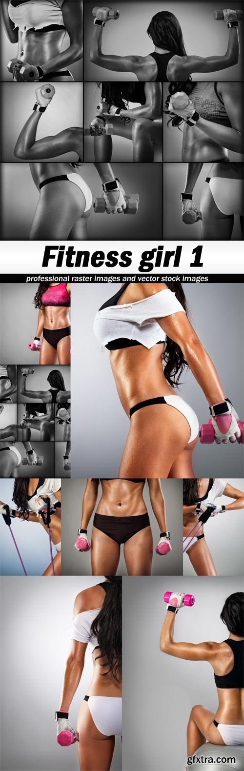 Fitness girl 1 - 8 UHQ JPEG
