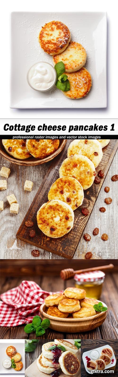 Cottage cheese pancakes 1 - 5 UHQ JPEG