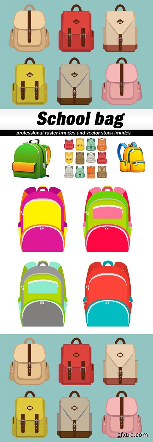 School bag - 5 EPS