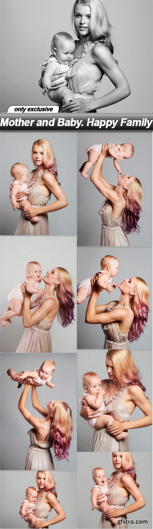 Mother and Baby. Happy Family - 9 UHQ JPEG