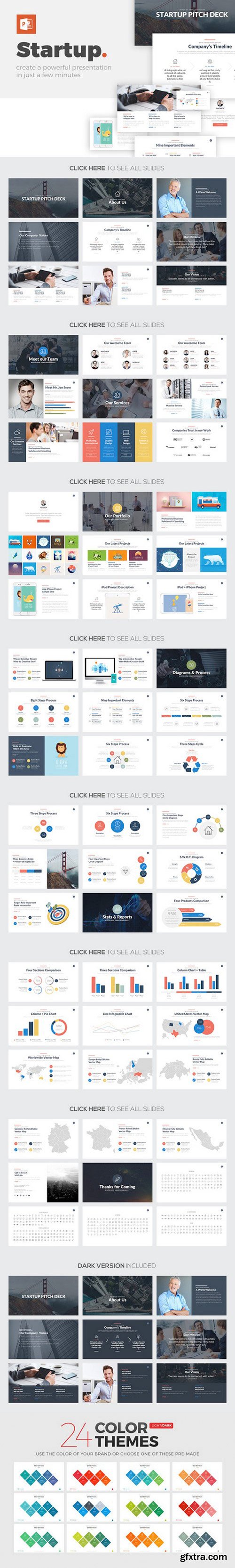 CM - Startup PowerPoint Template 763939