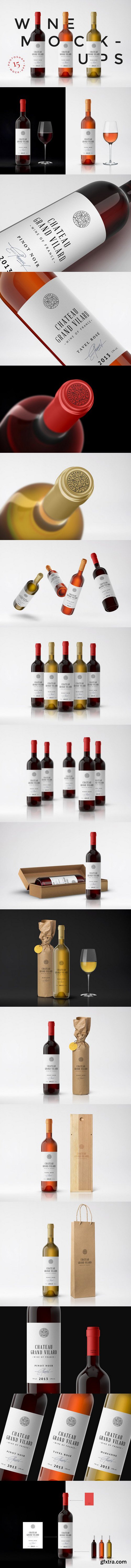CM - Wine Packaging Mockups 838748