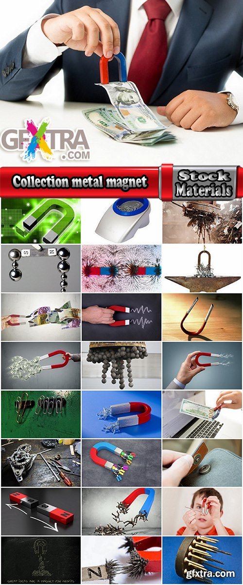 Collection metal magnet attraction belt magnetic field 25 HQ Jpeg