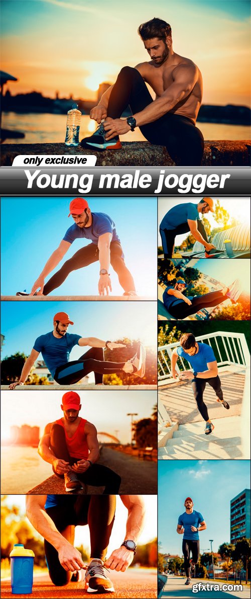 Young male jogger - 9 UHQ JPEG