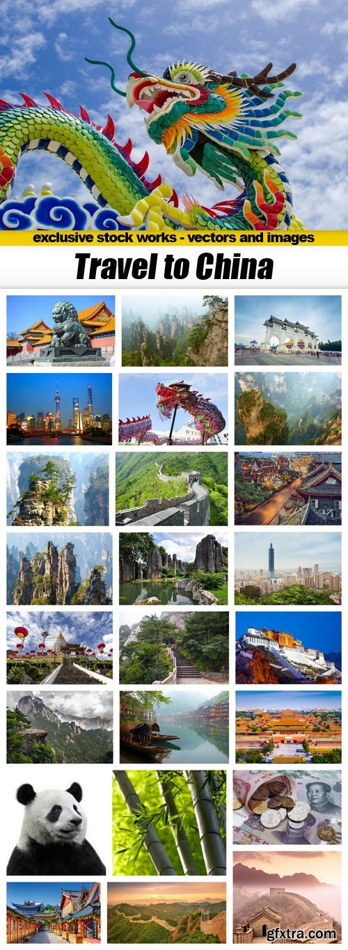 Travel to China - 25xUHQ JPEG