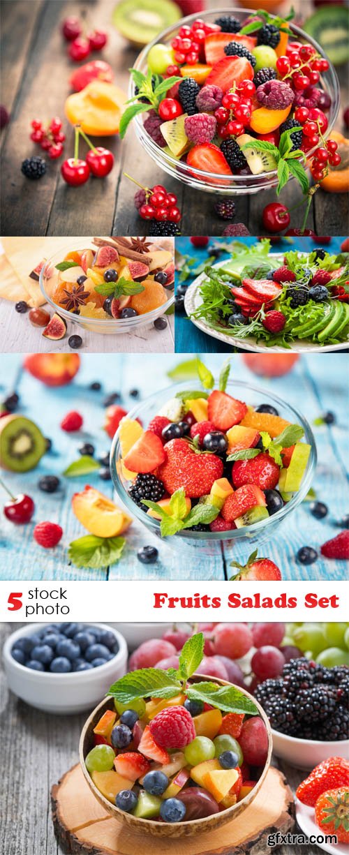 Photos - Fruits Salads Set