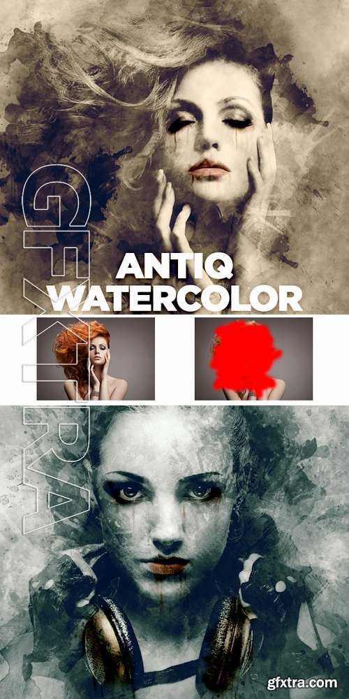 GraphicRiver - Antiq Watercolor CS3+ Photoshop Action 17449671